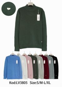 Swetry damskie (S-XL/8 szt)