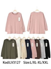 Swetry damskie (L-2XL/8 szt)