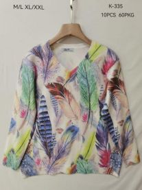 Swetry damskie (M-2XL/10szt)