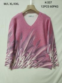 Swetry damskie (M-2XL/12szt)