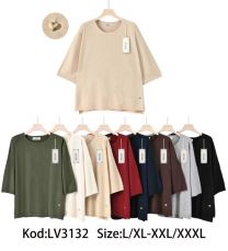 Swetry damskie (L-3XL/8szt)