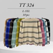 Swetry damskie (L-3XL/10szt)