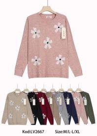 Swetry damskie (M-XL/8szt)