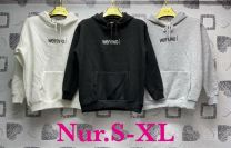 Bluzy z kapturem Turecka (S-XL/12szt)