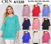 Bluzka damska (XL-4XL/12szt)