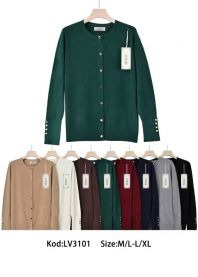 Swetry damskie (M-XL/8szt)