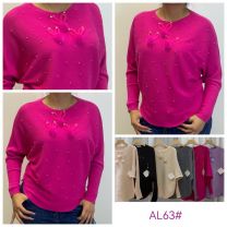 Swetry damskie (L-3XL/12szt)