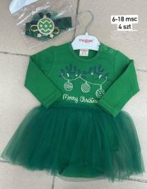 Sukienki dziewczynka turecka (6-18M/12szt)