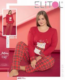 Piżama damska Turecka (2-4XL/12Kompletów)