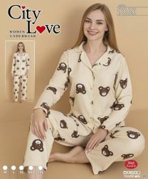 Piżama damska Turecka (M-3XL/10Kompletów)