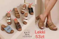 Klapki na obcasie (36-41/12P)