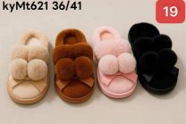 Kapcie zakryte palce damskie (36-41/36P)