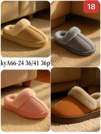 Kapcie zakryte palce damskie (36-41/36P)