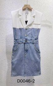 Sukienki jeans damskie (34-42/10szt)