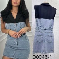 Sukienki jeans damskie (34-42/10szt)