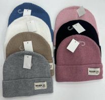 Czapki damskie (uniwersalny/12szt)