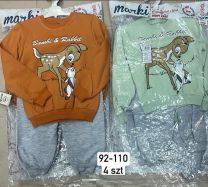 Komplety dzieci turecka (92-110/12kpt)