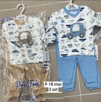 Komplety dzieci turecka (9-18M/12kpt)