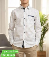 Koszula Chłopięce (122-152/6szt)