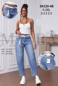 Spodnie jeans damskie (XS-XL/10szt)
