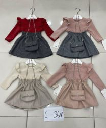 Sukienki dziewczynka (6-36M/6szt)