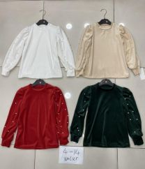 Bluzka dziewczęca (4-14LAT/6szt)