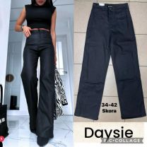 Spodnie ekoskóra damskie (34-42/10szt)