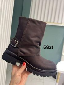 Botki na płaskim (36-41/12P)