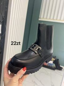 Botki na płaskim (36-41/12P)