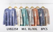 Swetry damskie (M-2XL/8szt)