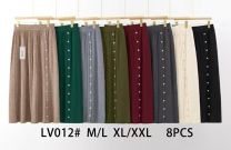 Spódnice damskie (M-2XL/8szt)