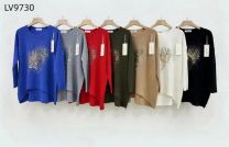 Swetry damskie (M-2XL/8szt)