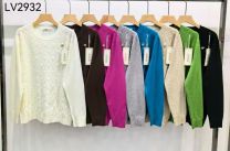 Swetry damskie (M-XL/8szt)