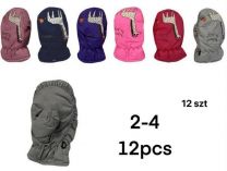 Rękawiczki dziecięce (2-4/12P)