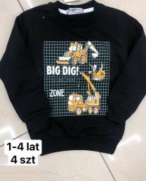 Bluzy Dziecięce Turecka (1-4LAT/12szt)