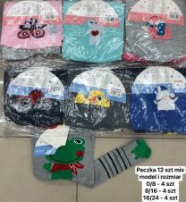 Rajstopy dziecięce (0-24/12szt)