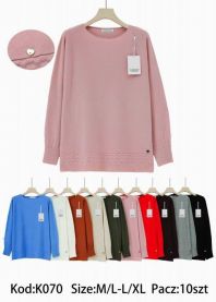 Swetry damskie (M-XL/10szt)