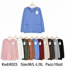 Swetry damskie (M-XL/10szt)