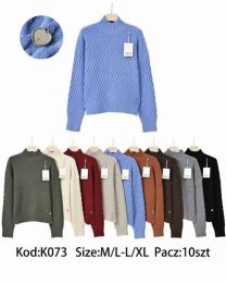 Swetry damskie (M-XL/10szt)