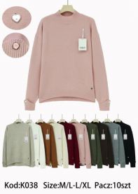 Swetry damskie (M-XL/10szt)