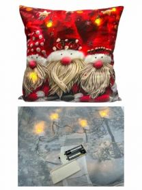 Poduszka dekoracyjna z oświetleniem LED (40x40cm/10szt)