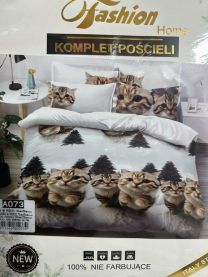 Komplet pościel 4 częściowy (160x200cm/6kompletów)