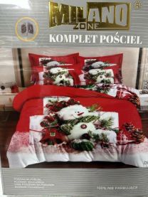 Komplet pościel 3 częściowy (160x200cm/6kompletów)