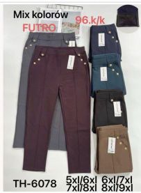 PLUS_Spodnie elastyczny (5-9XL/12szt)