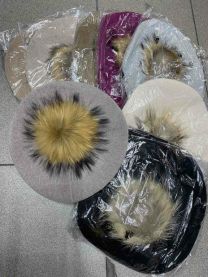 Beret damskie (uniwersalny/12szt)