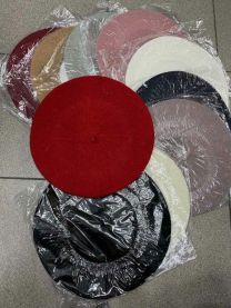 Beret damskie (uniwersalny/12szt)