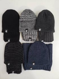 Komplet Czapki męskie (uniwersalny/12kpt)