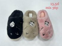 Kapcie zakryte palce damskie (36-41/36P)