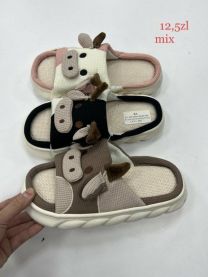 Kapcie odkryte palce damskie(36-41/36P)