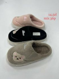 Kapcie zakryte palce damskie (36-41/36P)